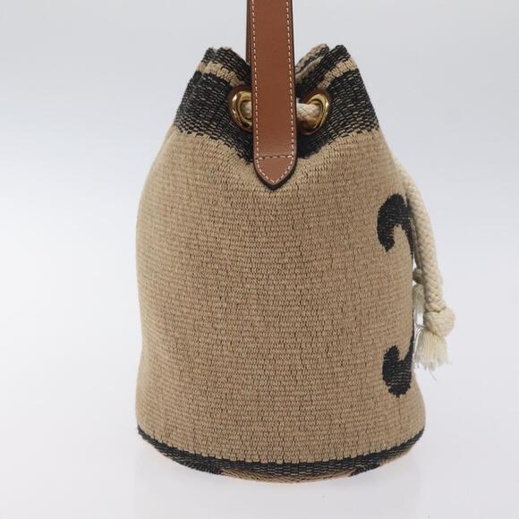 CELINE Shoulder Bag Raffia Beige - Picture 4 of 12
